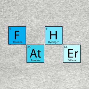 Fathers Day Shirt FATHER Periodic Element Funny Gift T-Shirt